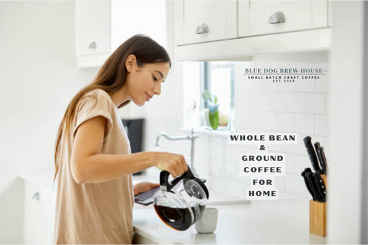 Whole Bean or Ground Premium Bagged Coffee