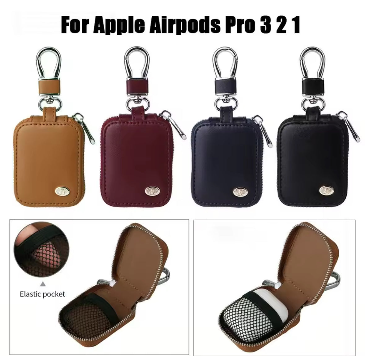 Convenient AirPod Pro stylish portable silicone protective case