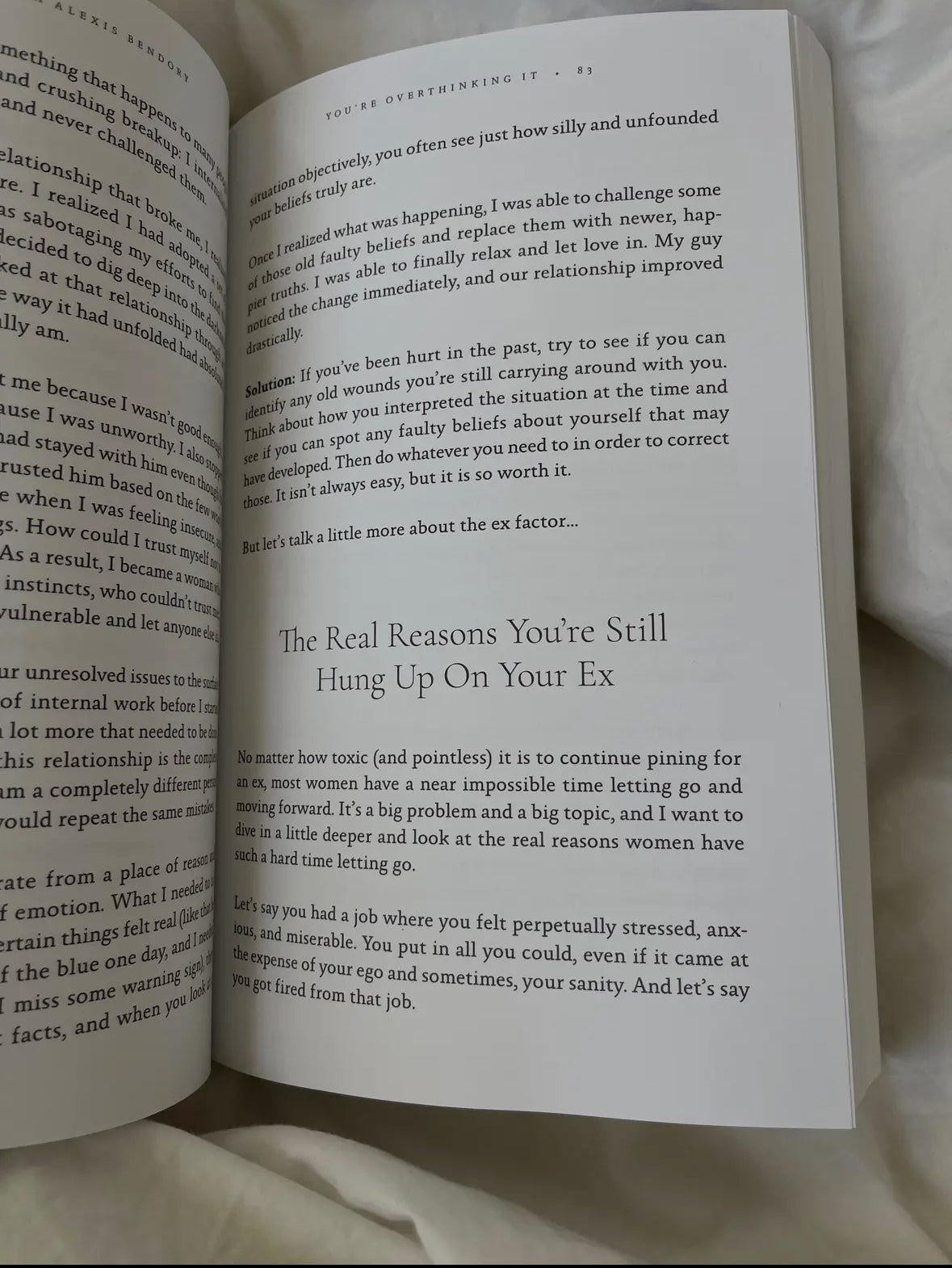 You're Overthinking It- Finding Lifelong Love By Being Your True Self