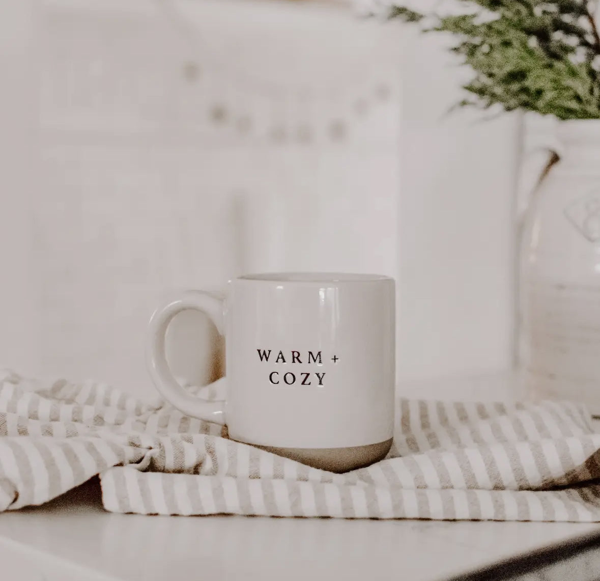 Warm & Cozy Stoneware Mug