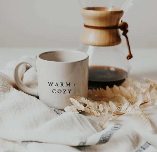 Warm & Cozy Stoneware Mug