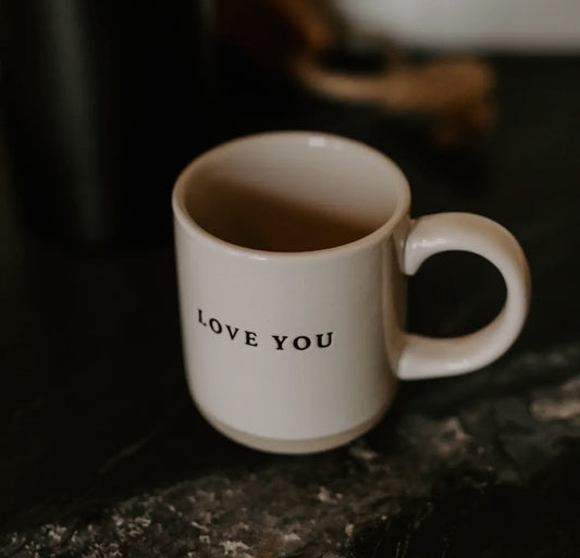 Love You Stoneware Mug