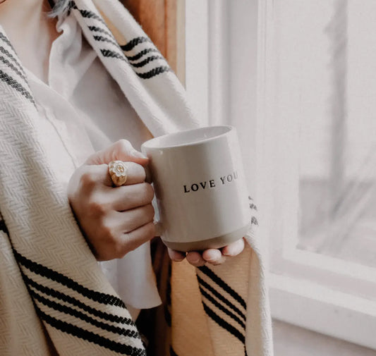 Love You Stoneware Mug