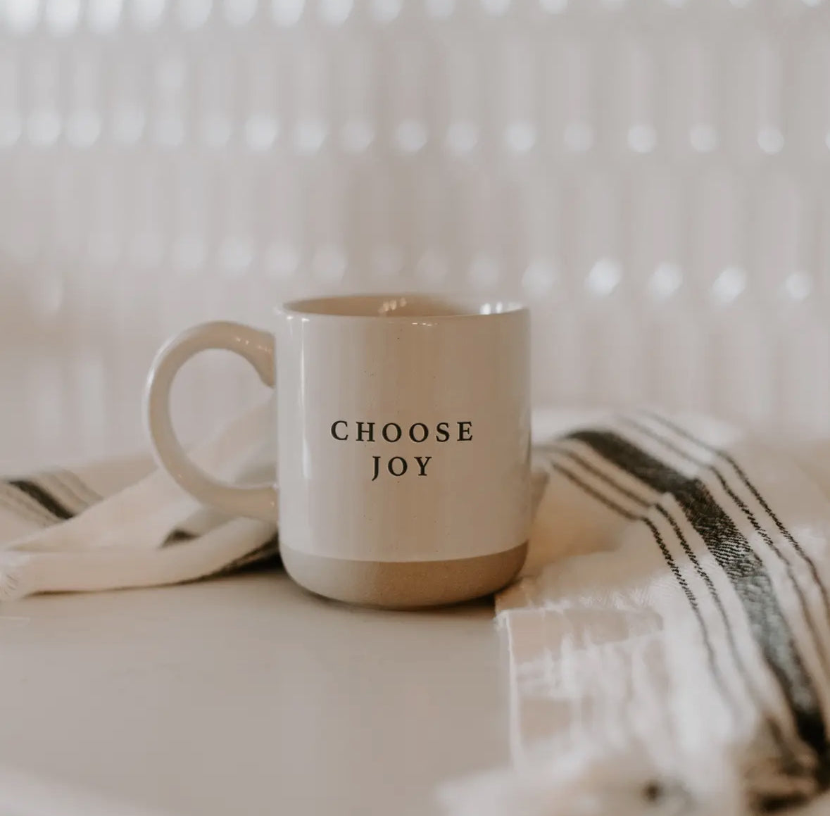 Choose Joy Stoneware Mug