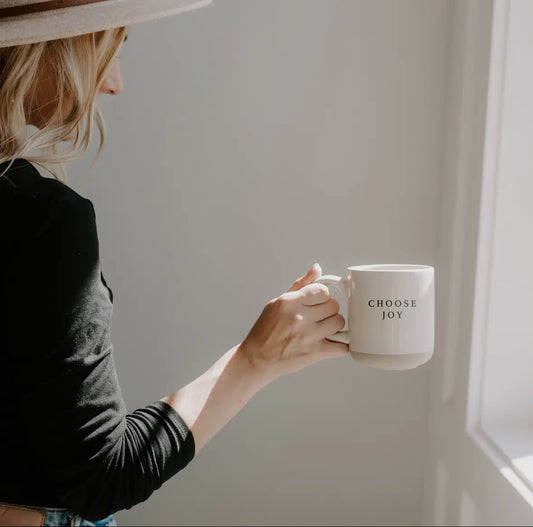 Choose Joy Stoneware Mug