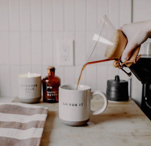 Go For It Stoneware Mug