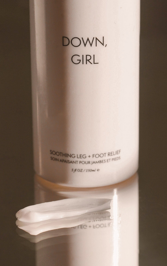 Down, Girl Cooling Leg + Foot Cream