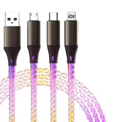Luminous Gradient Light Breathing 6A Fast Charging Cord