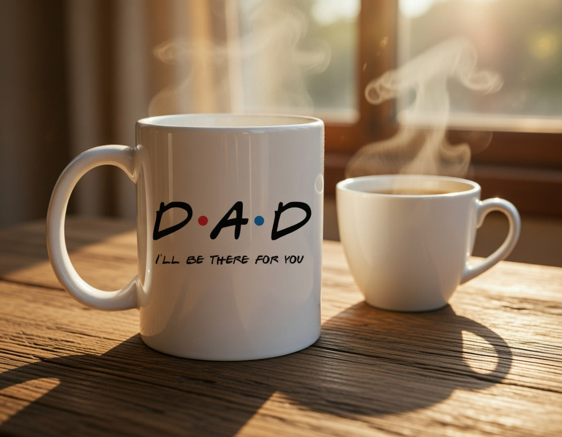 Nostalgic “Friends” theme DAD Mug