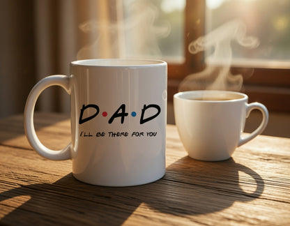 Nostalgic “Friends” theme DAD Mug