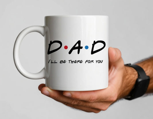 Nostalgic “Friends” theme DAD Mug