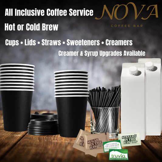 Premium Coffee Brew Box Catering 96oz - Local Delivery - NOVA Coffee Bar Exclusive