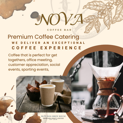 Premium Coffee Brew Box Catering 96oz - Local Delivery - NOVA Coffee Bar Exclusive