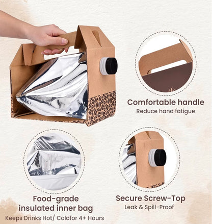 Premium Coffee Brew Box Catering 96oz - Local Delivery - NOVA Coffee Bar Exclusive