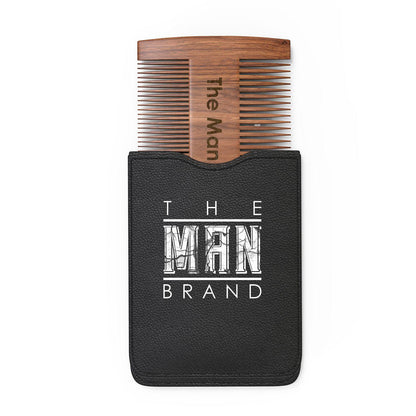 The Man Brand Vintage Edition Beard Comb Set and Grooming Kit