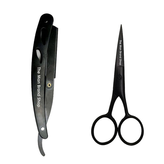 The Man Brand Vintage Edition Beard Comb Set and Grooming Kit