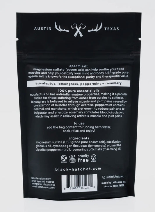 Black Hatchet Bath Soak – Muscle