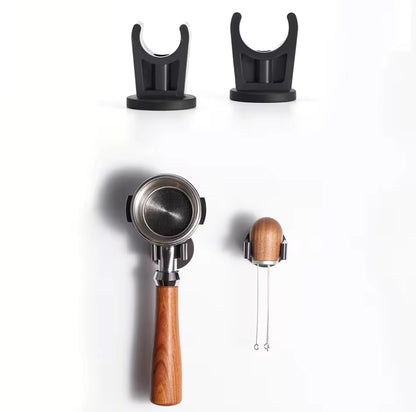 Coffee Portafilter Wall Rack Magnetic Espresso Coffee Filter Holder Tamper Wall Mounted Rack Coffee Tools