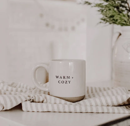 Warm & Cozy Stoneware Mug