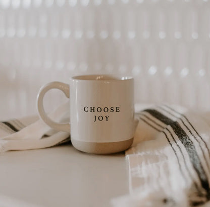 Choose Joy Stoneware Mug
